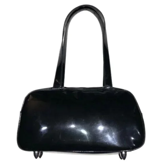 Lux de Ville Black and Red Sparkle Cruiser Tote - Picture 6 of 16